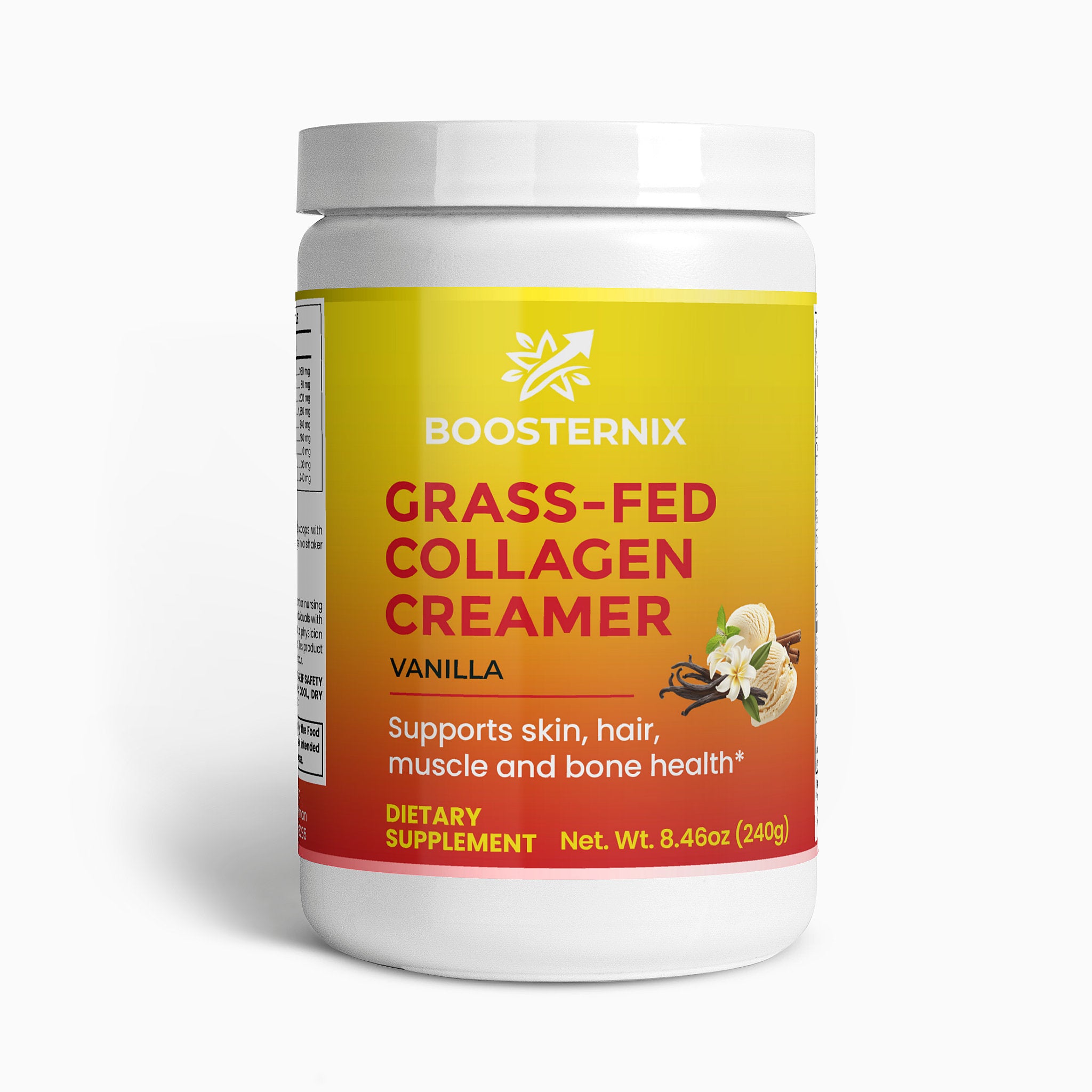 Grass-Fed Collagen Creamer (Vanilla)