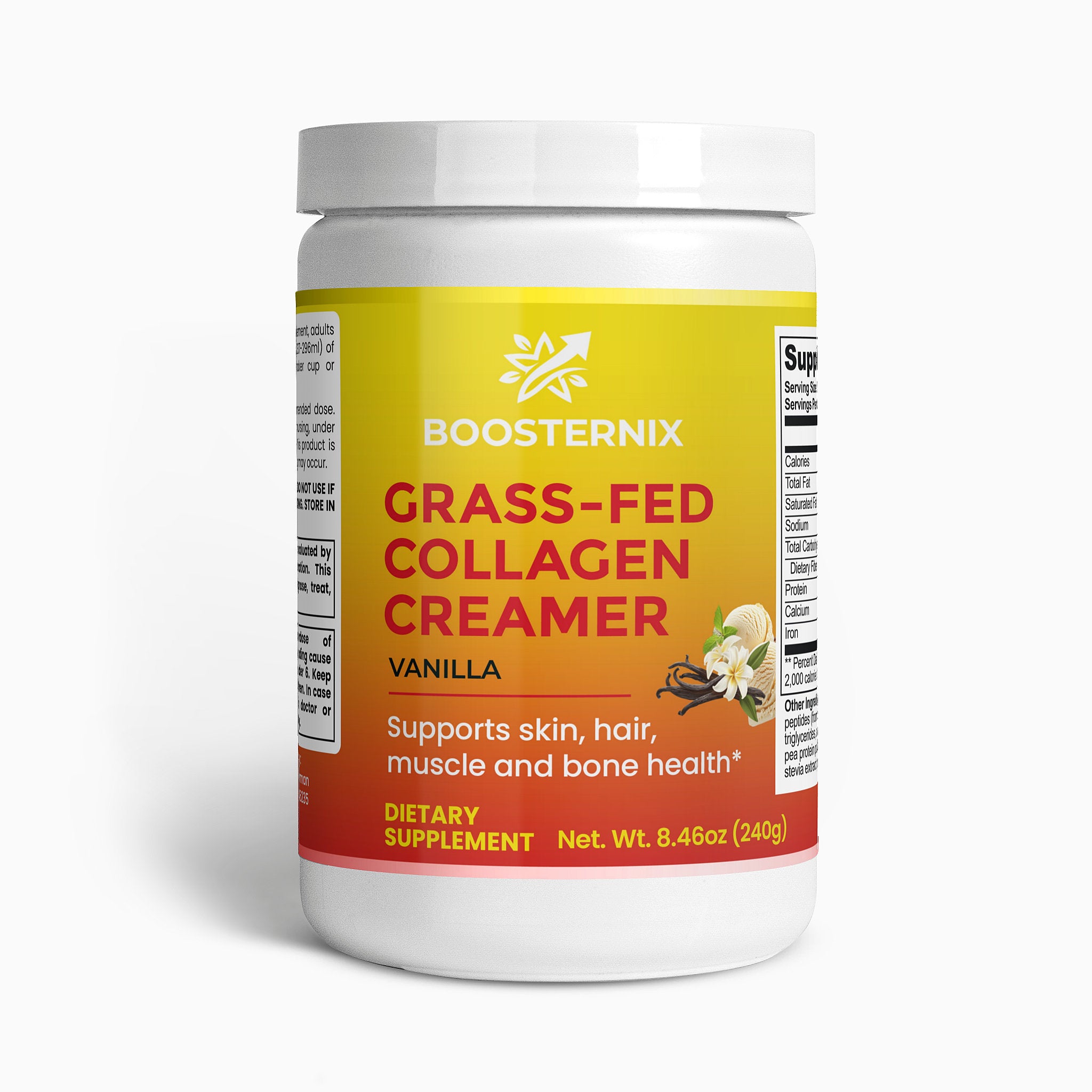 Grass-Fed Collagen Creamer (Vanilla)